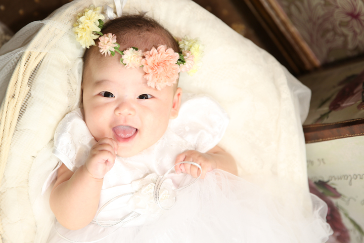 ハーフバースデー  happilyフォトスタジオ