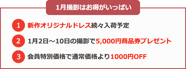 1月特典