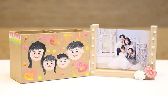 GWは家族で工作をしよう！『記念撮影付き☆　happilyおもちゃボックス＆フォトフレームワークショップ』