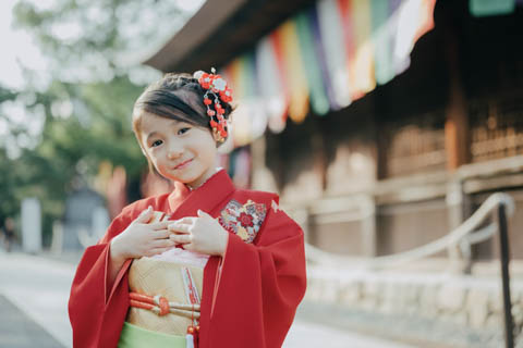 お宮参りの兄弟姉妹の服装