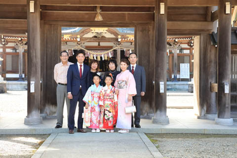 七五三の祖父母の服装で普段着はあり？