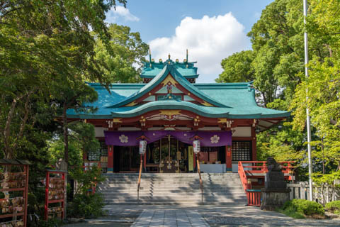 多摩川浅間神社（大田区・田園調布）