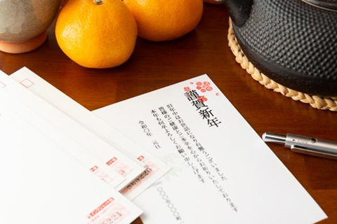 七五三の写真を使う年賀状の文例