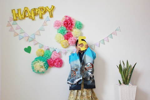 自宅でおしゃれな七五三写真を撮る方法・コツ