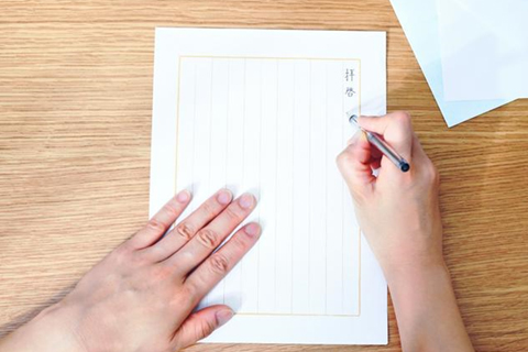 七五三写真を送る手紙の文例