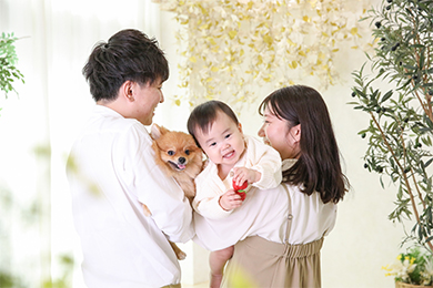 豊田浄水店 / 男の子 / ペット撮影 / 家族写真