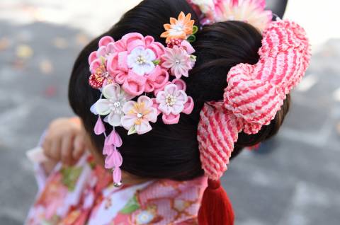 七五三で人気の髪型「桃割れ」とは？