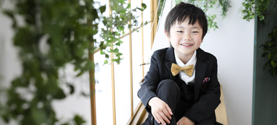 【5歳・七五三】スーツを着用する際の選び方や注意点を解説