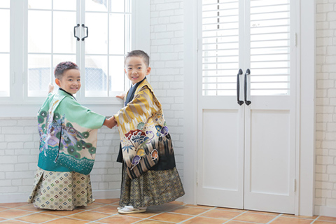年子の七五三撮影をする際には