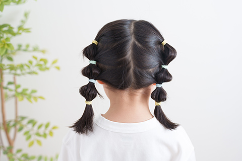 【3歳・七五三】玉ねぎヘアのやり方・コツ