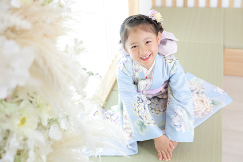 水色の着物が似合う子の特徴